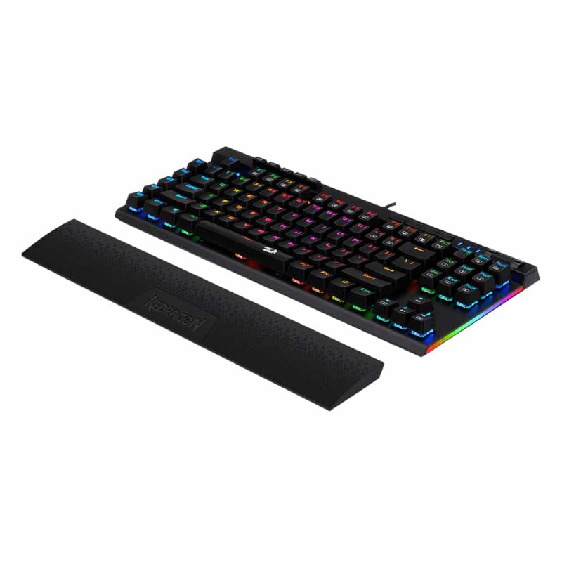 Teclado Mecánico Redragon Magic Wand K587 PRO RGB Switch Red Óptico SIPO