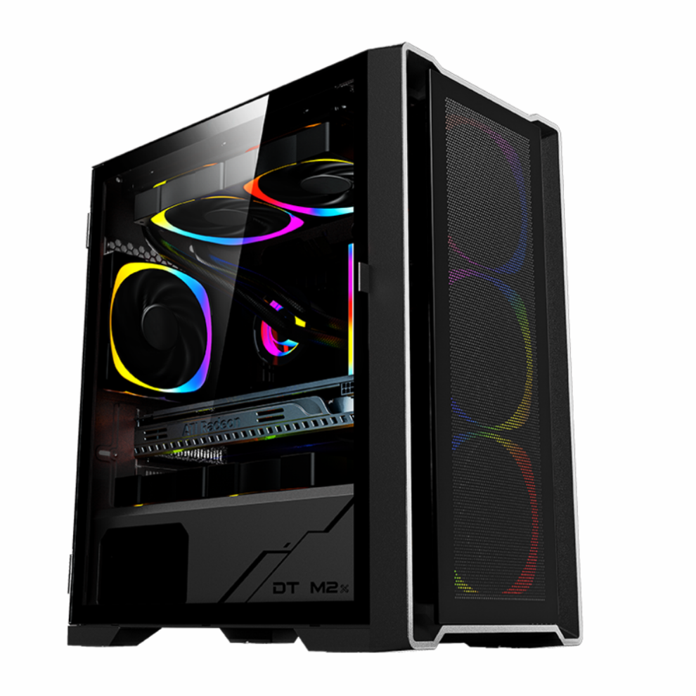 Gabinete Diamond Design Micro ATX Vidrio Templado USB 3 0 SIPO