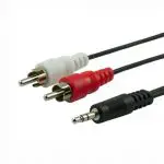Cable divisor de audio y micrófono – entrada plug 3.5mm – SIPO