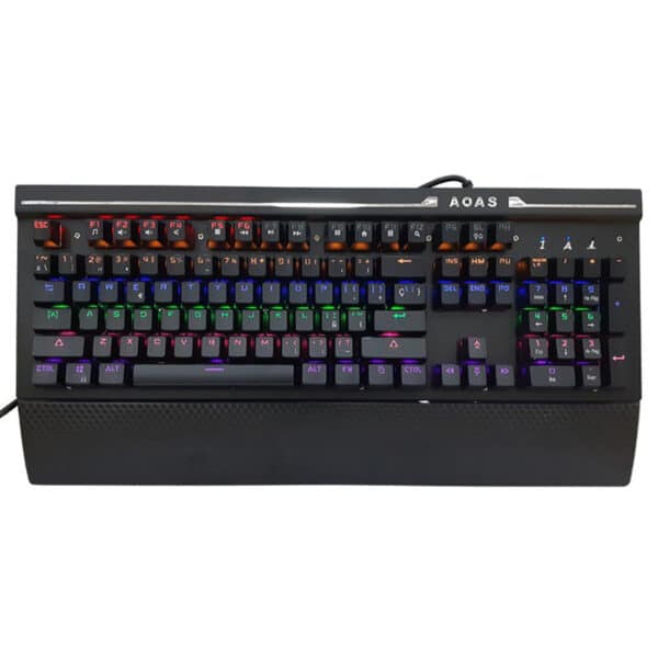 Teclado mecánico gamer AS-808 E-SPORTS – SIPO