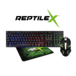 Kit Gamer 3 En 1 Teclado, Mouse Y Pad Mouse Reptilex-1