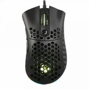 Mouse gamer profesional Kronos Arrow Slim, ultraligero,12.000 DPI, programable