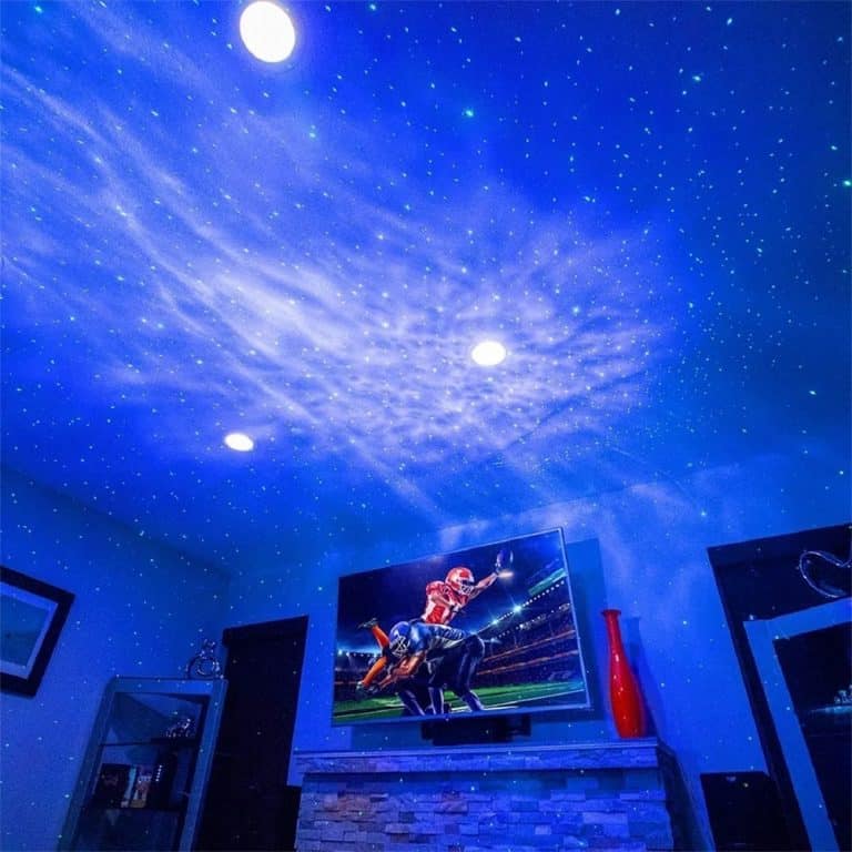 Proyector Láser con Led, Sky Project - Estrellas Con Nube Nebulosa - SIPO