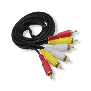 Cable 3x3 3RCA a RCA 1.8mts. Ulink - 0150173-2