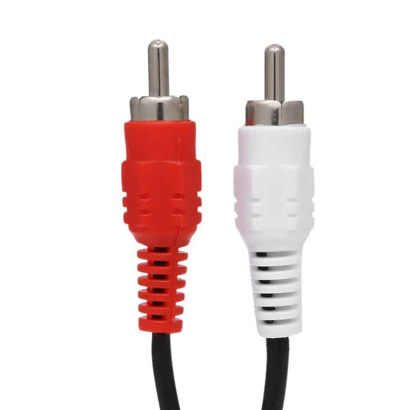 Cable de audio Plug Jack 3.5mm hembra a 2x RCA macho SIPO