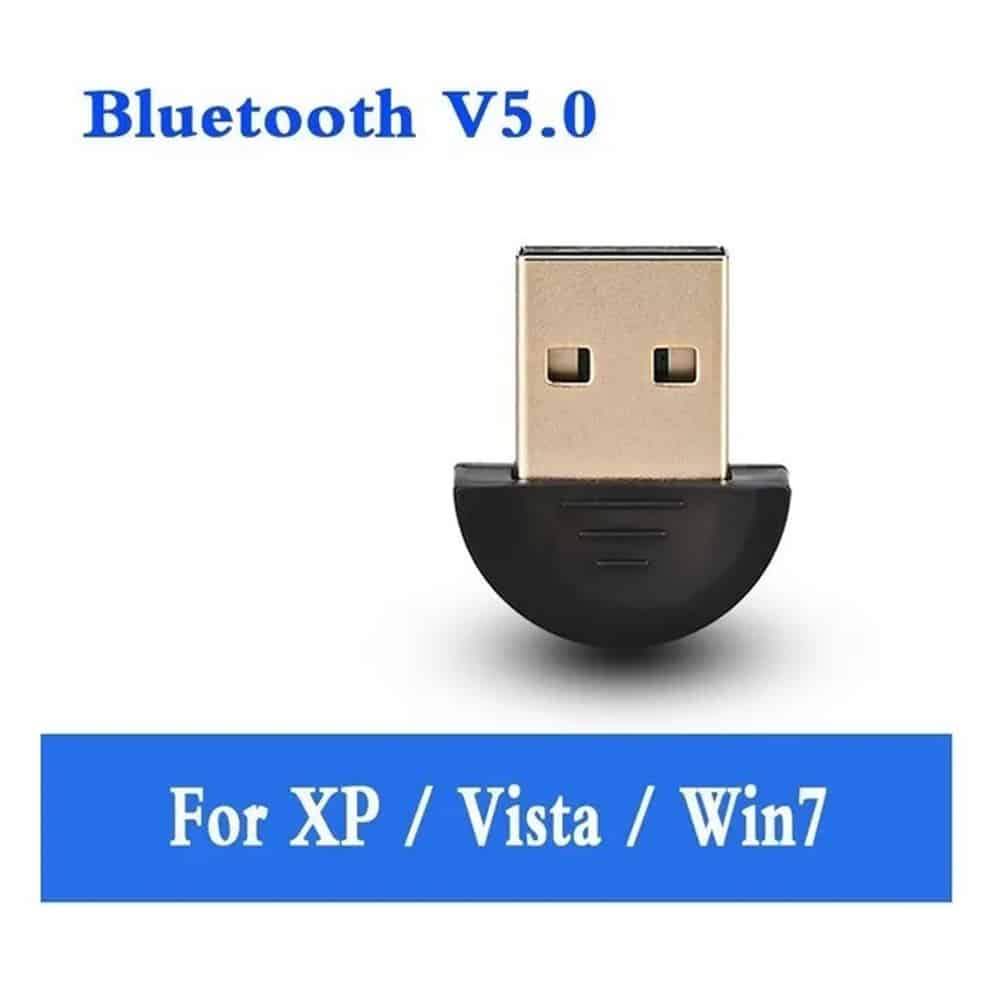 Adaptador Usb Receptor Bluetooth 5.0 Pc Notebook Celu Sonido
