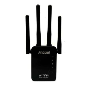 Repetidor Inalámbrico Wifi Andowl Q-A45 - 4 Antenas externas
