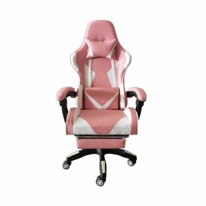 Silla Gamer ergonómica Ultimate Griffin con reposa pies-17