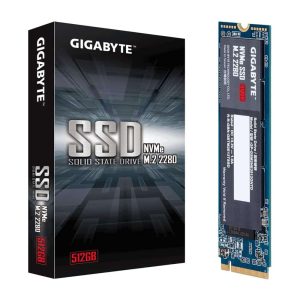 Unidad de estado sólido Gigabyte SSD NVMe de 512GB (M.2, NVMe)4