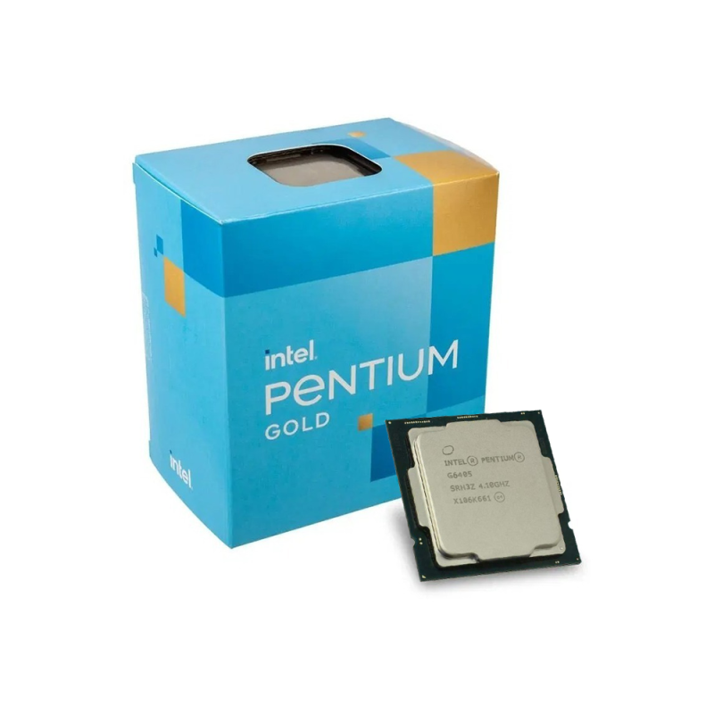 Procesador Intel Pentium Gold G6405 (LGA1200, 2 Cores, 4 Hilos, 4.1 GHz)1