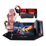 Combo Set Up Gamer PRO Pc Gamer Orion 3.10, Monitor, Silla profesional, Alfombra, y periféricos gamer-4