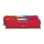 Kit Memoria RAM Crucial Ballistix 16GB (2x 8GB, DDR4, 3200MHz, CL16, RGB)