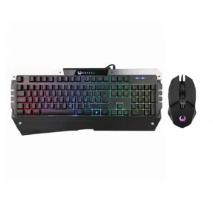 Pack 2 en 1 Kronos Revenge, Teclado RGB + Mouse 4000 DPI