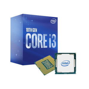 Procesador Intel Core i3-10100F (LGA1200, 4 Cores, 8 Hilos, 3.64.3GHz, Sin Video)