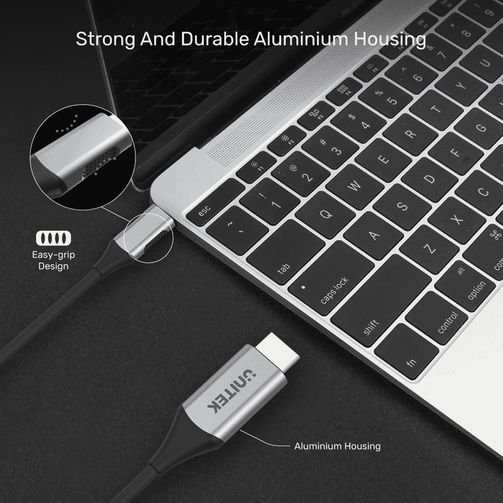 Cable USB-C a HDMI Unitek – 4K, 60Hz, 1.8m (Laptop, Celular, Pc, Tablet,  iPad) – SIPO