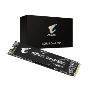 Disco Sólido SSD Gigabyte AORUS Gen4 - 500GB (NVMe, PCIe 4.0, 50002500 MBs)-1