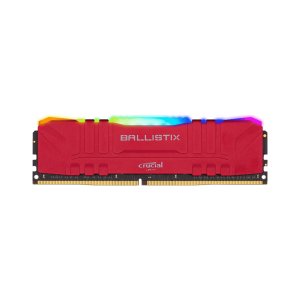Memoria RAM Crucial Ballistix RGB, 16GB (DDR4, 3200MHz, CL16) - Rojo