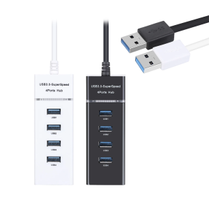 HUB USB - 4 Puertos 3.0 (5Gbps, 30cm, Led Indicador)-0