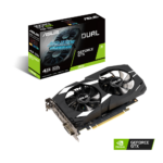 Tarjeta de Video Nvidia Asus Dual GeForce GTX 1650 4GB, DUAL-GTX1650-4G-1