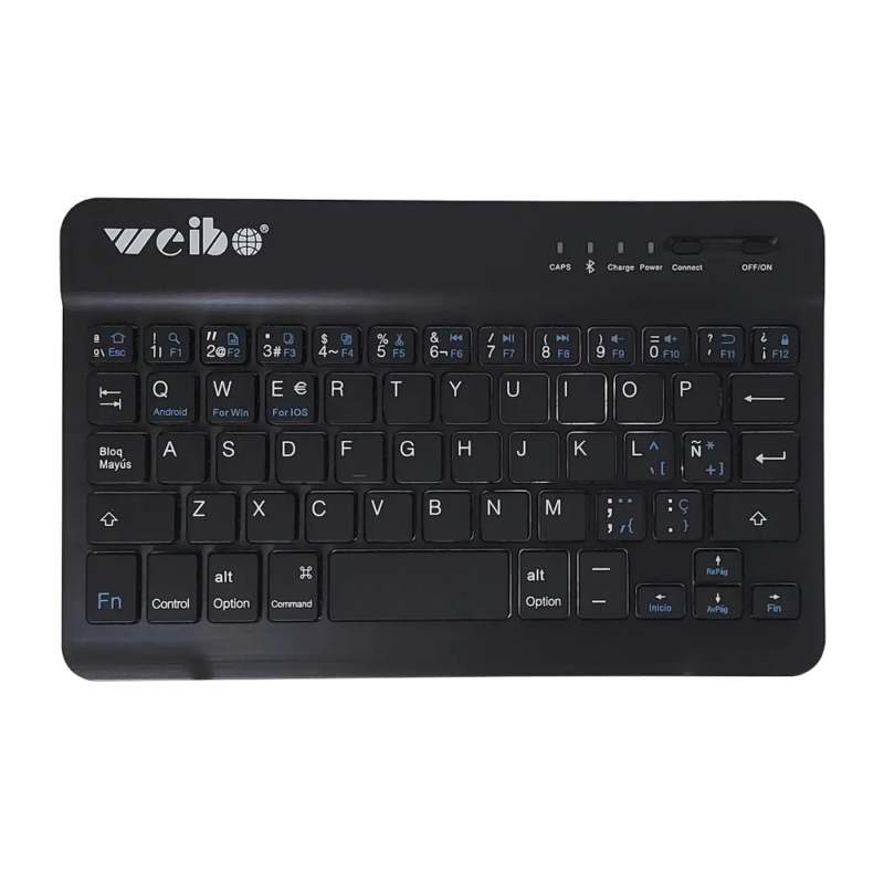 Mini - teclado Ultra Delgado Bluetooth Español Inalámbrico (Tablet, Pc, iOS, Android)-1