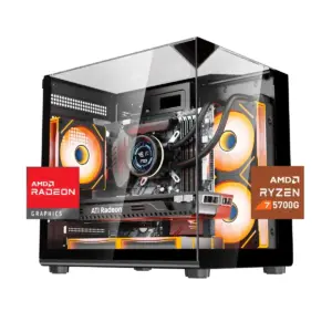 PC Gamer Dreamfyre 7: Ryzen 5700G, SSD M.2, RAM 16/32GB (3200MHz, D-Channel) – WiFi USB