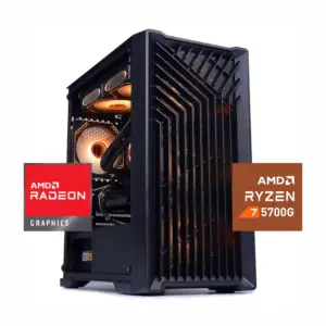 PC Gamer Dreamfyre 7: Ryzen 5700G, SSD M.2, RAM 16/32GB (3200MHz, D-Channel) – WiFi USB