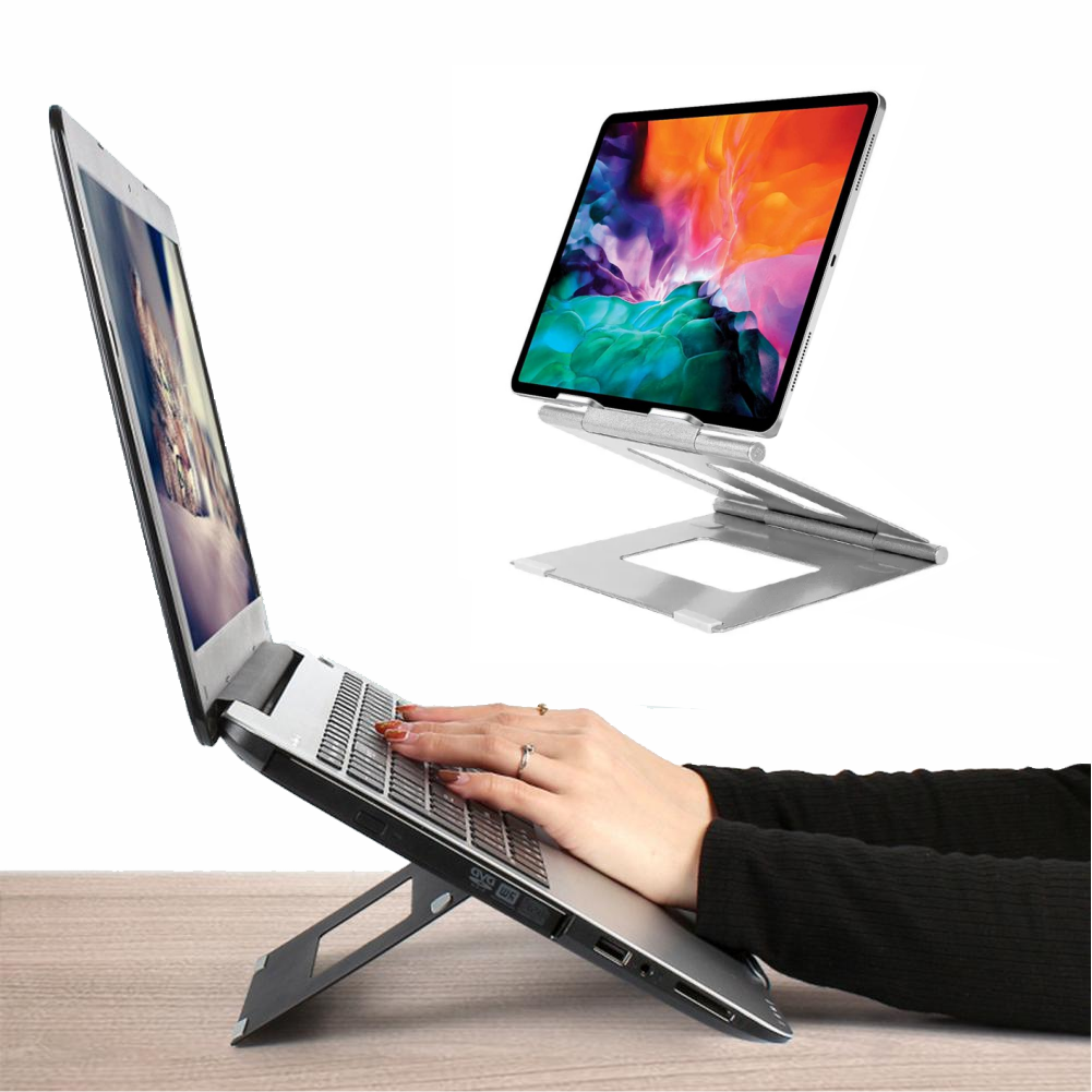 Soporte Notebook Plegable Aluminio Portátil Base Tablet Mac