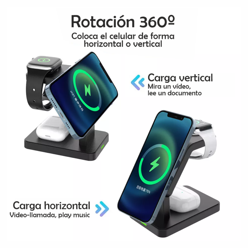 Airpods Base De Carga Apple Auriculares Base Cargador Airpods