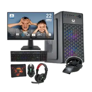 Pc Armada All in one: PC Spartan, Monitor 22" y periféricos Ultra