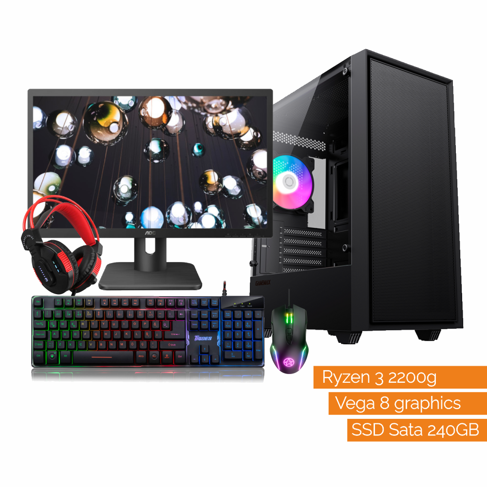 Pc Armada All in one PC Spartan Monitor AOC y perif ricos Ultra