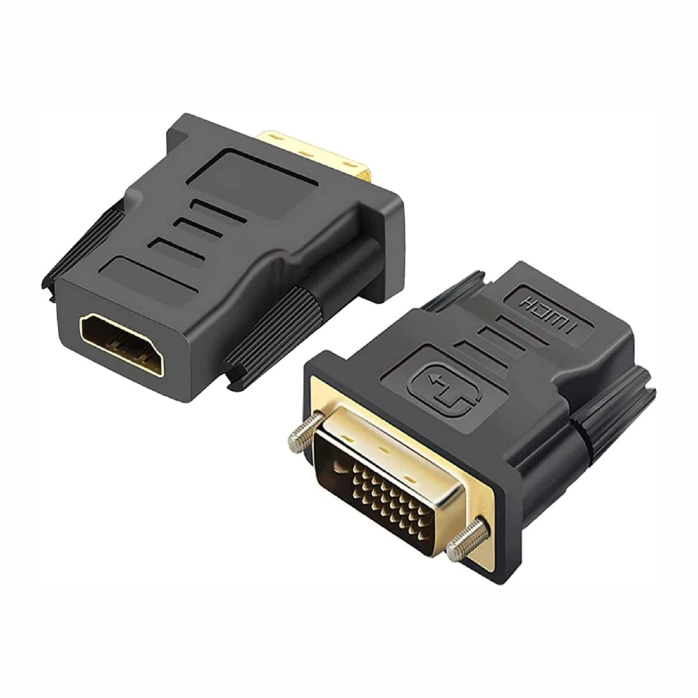 Adaptador DVI-D Dual Link 24+1 hembra a HDMI macho – Cables y