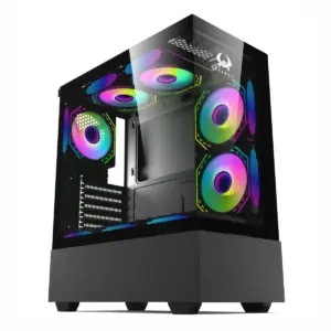 Gabinete Kronos Spirit, ATX, Vidrio Templado, USB 3.0, 3 ventiladores ARGB
