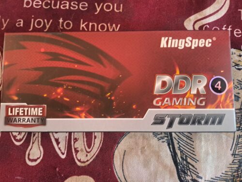 Memoria RAM KingSpec DDR4 16GB 3200mhz para PC - Storm Edition photo review