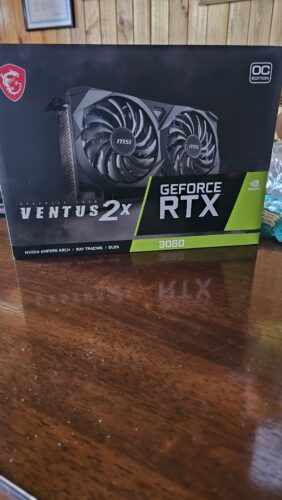 Tarjeta Video MSI RTX 3060 VENTUS 2X 12G OC, 192-bit PCI 4.0 photo review