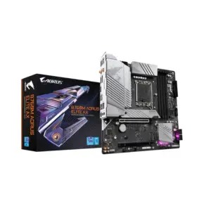 Placa Madre AORUS B760M ELITE AX, LGA1700, DDR5 mATX