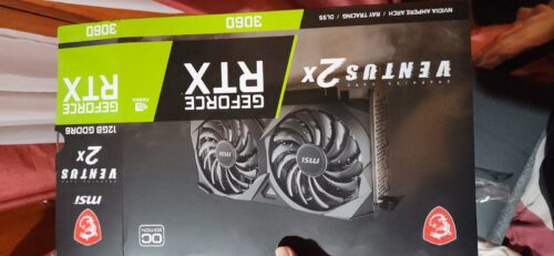 Tarjeta Video MSI RTX 3060 VENTUS 2X 12G OC, 192-bit PCI 4.0 photo review