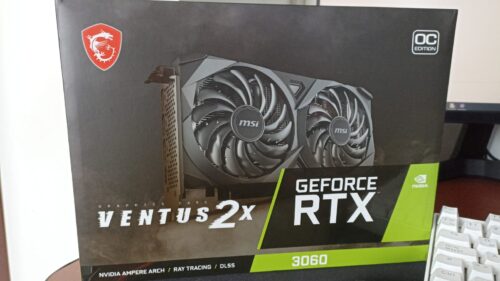 Tarjeta Video MSI RTX 3060 VENTUS 2X 12G OC, 192-bit PCI 4.0 photo review
