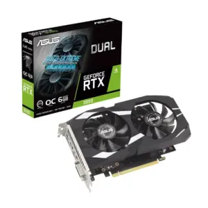 Tarjeta de Video ASUS Dual GeForce RTX 3050 OC Edition de 6GB GDDR6