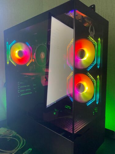 PC Gamer Halo Pro: Ryzen 5600X, SSD M.2, RAM 16GB, RXT 4060, Wifi photo review
