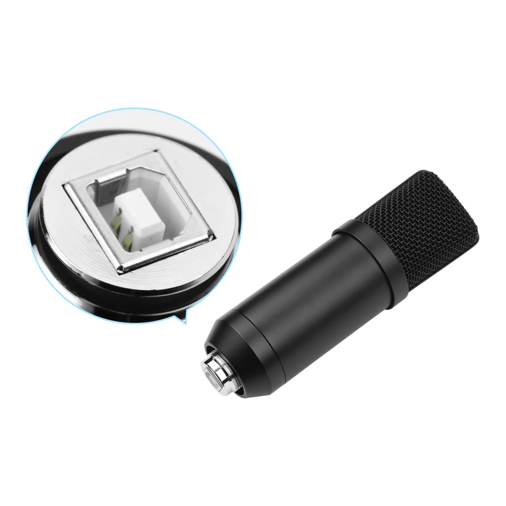 Micrófono Condensador Omnidireccional, Incluye trípode, Plug 3.5mm – SIPO