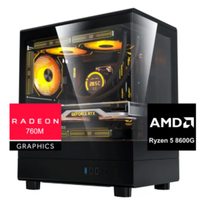 PC Gamer Titan 6: Ryzen 5 8600G, SSD M.2, Radeon 760M, 16GB/32GB RAM DDR5
