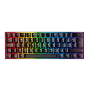 Teclado Mecánico al 60% Fantech MAXFIT61 MK857 Black Edition