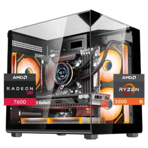 PC Gamer Warrior 5: Ryzen 5500, SSD M.2, RAM 16/32GB, RX 7600