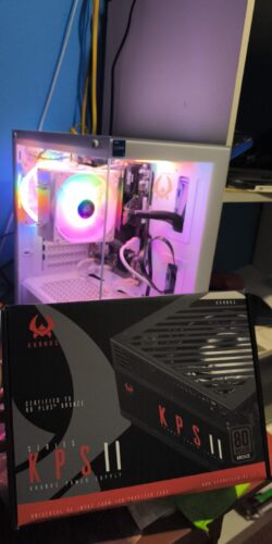 Fuente de poder ATX Kronos 750w, Certificada 80 Plus bronze photo review