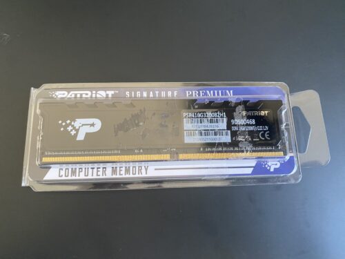 Memoria RAM Patriot DDR4 16GB 3200mhz Signature Premium - PC photo review