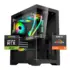 PC Gamer Warrior 3050 6GB: Ryzen 5500, SSD M.2, RAM 16/32GB, RTX 3050 6GB