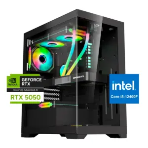 Pc Gamer Sonic: Intel I5 12400f, 16/32gb, M.2, RTX 5050 8GB