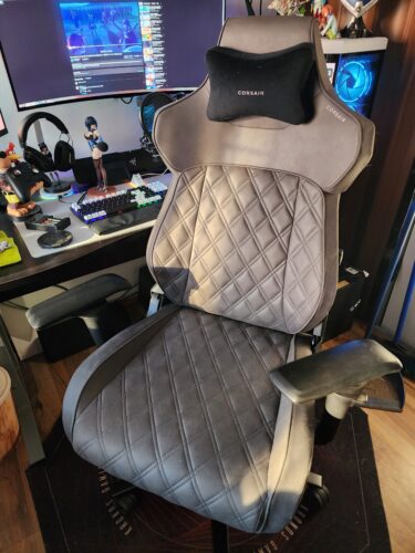 Silla Gamer y Oficina Corsair TC500 LUXE, 120kg, Shadow photo review