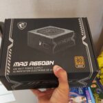 Fuente de Poder 650W MSI MAG A650BN, 80+ Bronze, Active PFC photo review