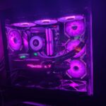 Gabinete Kronos Frost Black, ATX, Panel Vidrio, 7 Fan ARGB photo review
